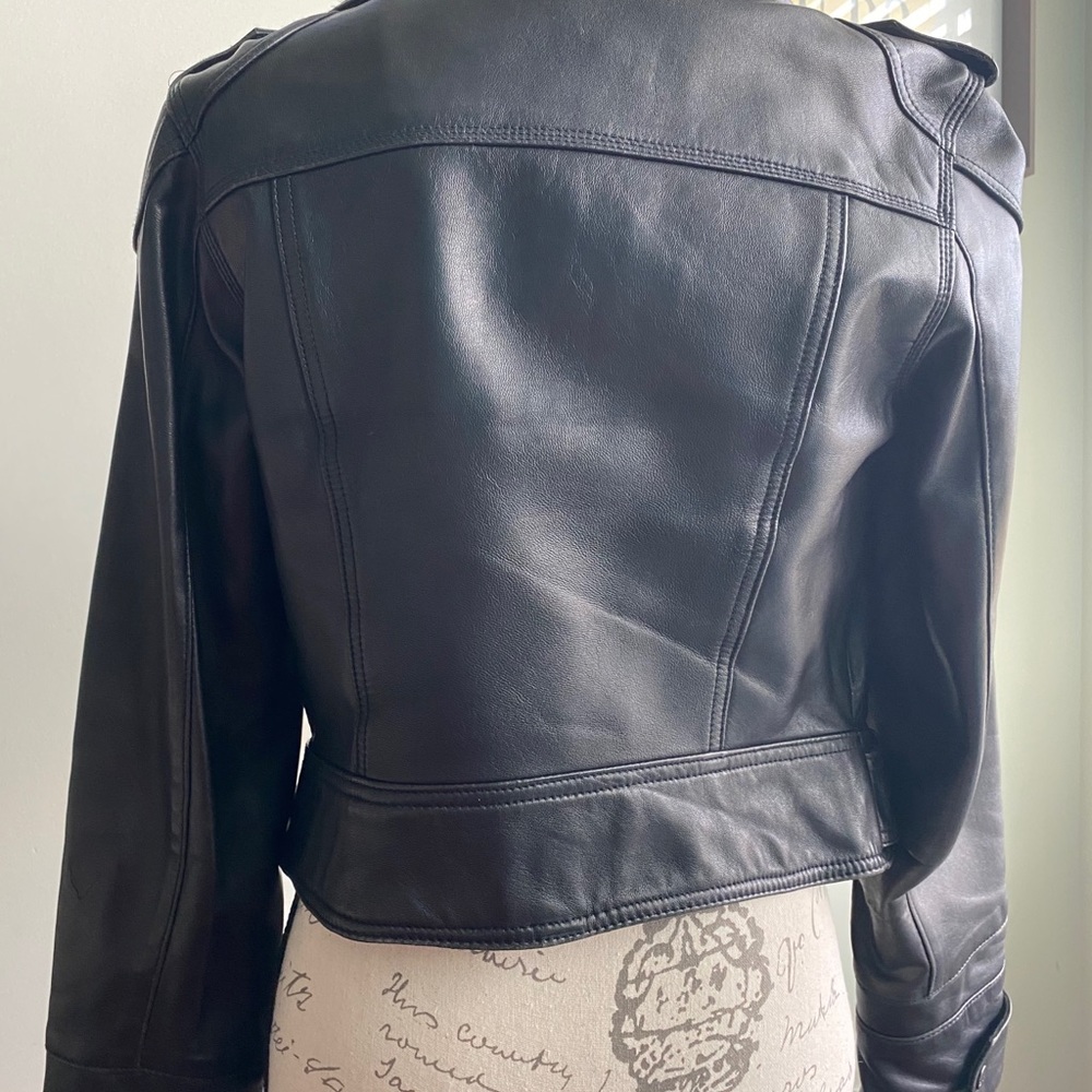 Dkny Leather Jacket - image 2